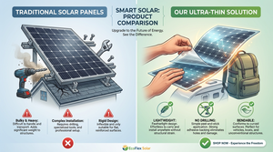 <span class=keywords><strong>Panneau</strong></span> <span class=keywords><strong>solaire</strong></span> flexible MAXSOLAR KXSF W56-440 440W CIGS, efficacité 14,3%, 59,4V/7,41A MPPT pour camping-cars/camping-caravanes/bateaux/tentes - Product Image 6