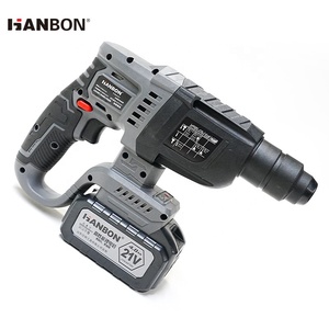 Quality 21V Lithium Battery Operated Cordless Rotary <b>Hammer</b> Drill With 4Ah Industrial & DIY Grade 140421 <b>Hammer</b> Drill 140421 140 - Product Image 1