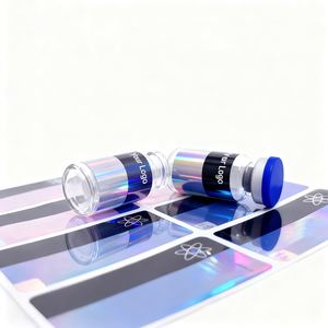 Étiquettes et boîtes d'autocollants pour flacons de 3 ml et 10 ml, en PET, anti-contrefaçon, écologiques, pour laboratoires pharmaceutiques personnalisés, à usage pharmaceutique, avec hologramme. - Product Image 6
