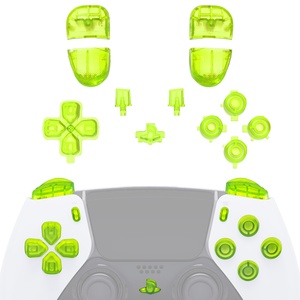 Botones Transparentes para el Control PS5 Edge, Teclas de Repuesto Verdes Transparentes para Kit de Modificación Personalizada - Product Image 1