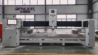 Nouvelle machine de polissage CNC GANGER de qualité supérieure, certifiée CE, pour marbre, granit, quartz, carrelage, épaisseur 100 mm, moteur servo