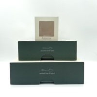 Noël imprimé personnalisé 4 pouces vert crème beigecake carton 12 12 12 mini boîtes de gâteau au fromage pour l'emballage de gâteaux