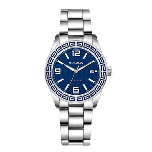 Montre homme japonaise NH35 à mouvement mécanique automatique, étanche à 100 m, bracelet en acier, plongée - Product Image 2