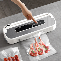 Dites adieu aux déchets alimentaires Le scellant sous vide compact garde les ingrédients frais pendant des semaines