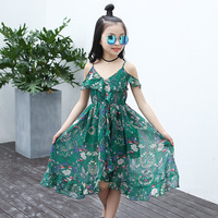 Robe bohème d'été pour filles, robes décontractées pour filles, robe de plage pour adolescentes, vêtements pour enfants de 6, 8, 10, 12, 14 ans