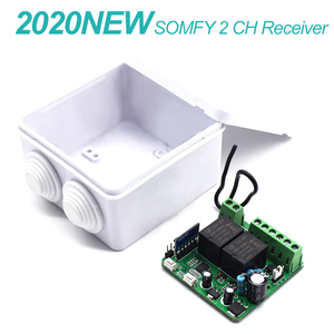 Récepteur de porte de garage 433.42MHz AC DC 12V / 24V - Product Image 2