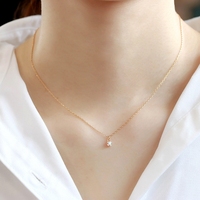 Emotional Factory Collier en forme de chaîne en argent sterling 925 plaqué or 14 carats avec opale artificielle vintage et perles simples