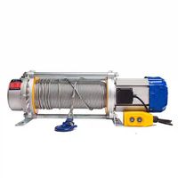 Nouvelle grue à simple ou double vitesse 1 tonne 1,5 tonne 2 tonnes, treuil élévateur 380V/220V électrique en aluminium avec télécommande sans fil Hebei