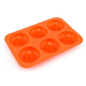 Hot tùy chỉnh thiết kế cấp thực phẩm Silicone <span class=keywords><strong>Donut</strong></span> Baking Pan không dính khuôn cho công cụ nướng - Product Image 4