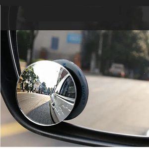 1 pièce Rétroviseur de voiture pour angle mort, Rétroviseur de recul, Rétroviseur auxiliaire de voiture, Rotation à 360°, Grand angle - Product Image 3
