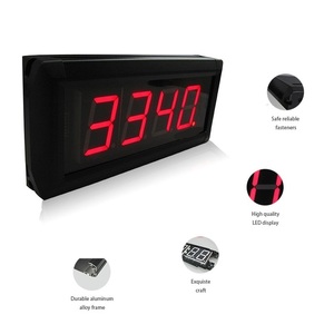 Xách tay 1.8 inch hiển thị trong nhà sử dụng điện tử countup Tally truy cập kỹ thuật số 4 chữ số LED 9999 ngày đồng hồ đếm ngược - Product Image 5