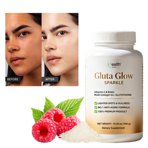 Poudre de glutathion et coenzyme Q10 OEM pour éclaircir la peau, blanchir, anti-âge, antioxydant, marque privée, complément GMP, vente en gros en usine - Product Image 1