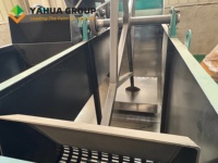 Machine automatique de séparation des noyaux et des coques pour moulin à huile de palme avec vitesse réglable et conception à faible entretien
