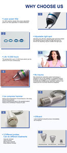 Láser de Diodo 2027 35w 980nm +9w 1470nm para Lipólisis, Cirugía Plástica Corporal, Pérdida de Peso, Inyección de Fibra, Lifting Facial, Cepillo de Limpieza Facial - Product Image 3