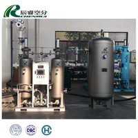 Générateur d'azote ChenRui modèle CBN contrôlé par PLC, 200 Nm³/h, avec station de remplissage et collecteur de gaz, pureté de 95 % à 99,999 %