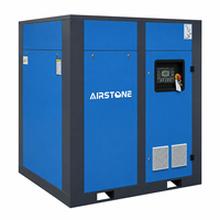 Compresseur d'air rotatif industriel à vis AS-100HB 75KW 100HP à entraînement direct, vitesse fixe, 8-10 bars, 380V, IP54 pour centrale à ciment