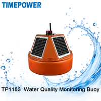 Bouée de surveillance de la qualité de l'eau multi-paramètres TP1183 avec capteurs optionnels de DO, pH, turbidité, conductivité et DCO