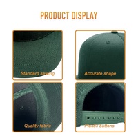 Casquettes Snapback classiques à 6 panneaux avec logo brodé personnalisé, style tendance, casquette à visière plate, chapeau hip-hop réglable, unisexe pour hommes