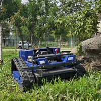 Cortadora de Césped Robótica Inteligente Industrial de 4 Tiempos, Motor Diésel de 9 HP y 224 cc, para Jardines Australianos con Evaluación del Terreno