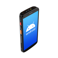 PDA Industrial 4G con Android, Escáner de Códigos de Barras 1D 2D QR, Lector y Escritor NFC RFID para Inventario de Almacén y Logística
