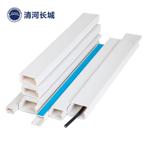 Trunking del cavo del PVC di alta qualità con il nastro adesivo progettato per installazione rapida e facile nei sistemi di cablaggio dell'ufficio e della casa - Product Image 1