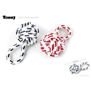 Jouet en corde de coton Yommy 24 cm, jouet à mâcher pour chiens - Product Image 1