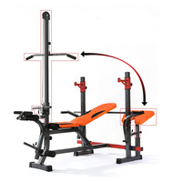 Équipement de fitness à domicile banc d'haltères banc de presse banc de musculation combinaison banc de musculation réglable multifonction
