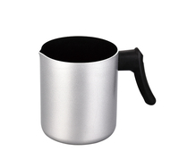 Mini-casserole en aluminium forgé écologique de Chine avec revêtement antiadhésif, compatible four et lave-vaisselle, pour café et lait, sans PFAS