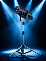 Projecteur LED RGBW 350W en promotion, équipement d'éclairage de scène professionnel pour mariages et spectacles