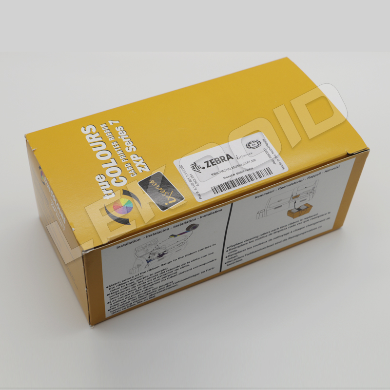 Zebra 800077-740EM Color Ribbon - YMCKO - 250 Prints for ZXP