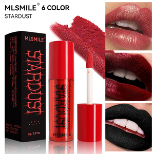 MLSMILE Diamante <span class=keywords><strong>Matte</strong></span> Para Glitter Batom Líquido Sexy Shimmer Longa Duração <span class=keywords><strong>Lip</strong></span> <span class=keywords><strong>gloss</strong></span> Impermeável Metálico Pear <span class=keywords><strong>lipTint</strong></span> - Product Image 2