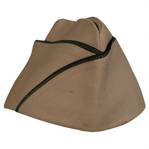 Gorras Laterales Vintage de Oficial de Guarnición, Clásicas, Hechas a Mano, 100% Poliéster, Bordado en Relieve, Ribete Personalizado, Ajustables - Product Image 2