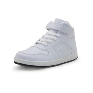 2021 New Fashion High Top Calzado deportivo para niños Zapatillas blancas para niños y niñas - Product Image 1