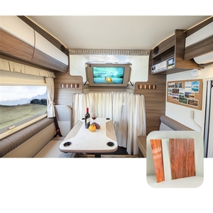 Conception moderne <span class=keywords><strong>Remorque</strong></span> <span class=keywords><strong>de</strong></span> camion <span class=keywords><strong>de</strong></span> camping-car en fibre <span class=keywords><strong>de</strong></span> verre enduite <span class=keywords><strong>de</strong></span> gel Isolation en feuille plate Mur extérieur lisse Panneau latéral FRP - Product Image 3