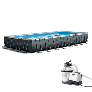 Intex-<span class=keywords><strong>PISCINA</strong></span> Rectangular de PVC, 26364, 24 ", 7,32 M, familiar, sobre el suelo - Product Image 1