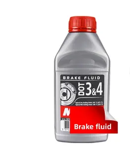 500ml dot3&4 brake fluid oil made in China factory direct packing with low price