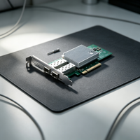 Adaptateur Ethernet double port 10G SFP Plus prêt pour la virtualisation pour accès frontal au stockage Cartes réseau Intel X710 DA2