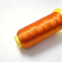 Série Orange - Fil de broderie en polyester haute ténacité 108D/2 pour broderie machine, crochet et couture (teint) Vente en gros