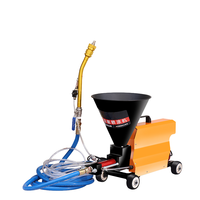 Machine de pulvérisation de revêtement imperméable de mastic de polyuréthane revêtement de boue de ciment pistolet de pulvérisation de puissance multifonctionnel à haute pression