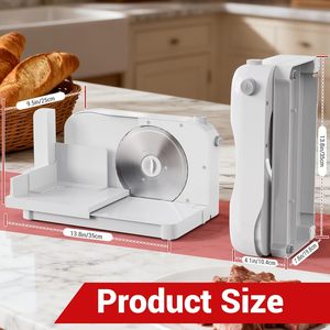 Máquina Eléctrica Comercial para Cortar y Moler Carne, con Velocidades Ajustables, Diseño Portátil para Restaurantes y Uso Doméstico, Deli S002 - Product Image 5
