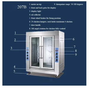 Équipement de boulangerie professionnel <span class=keywords><strong>Rôtissoire</strong></span> de cuisine Four <span class=keywords><strong>Rôtissoire</strong></span> <span class=keywords><strong>Poulet</strong></span> Vatical Pour Hôtel Restaurant Utilisation - Product Image 3