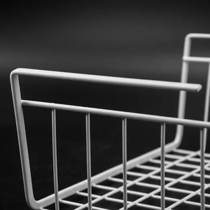 Ménage gain de place sous étagère fil métallique cuisine armoire de rangement bureau <span class=keywords><strong>panier</strong></span> évier organisateur <span class=keywords><strong>coulissant</strong></span> - Product Image 5