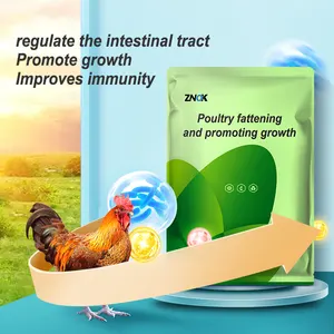 지방 및 계란 생산을 증가시키기 위해 육계 산란계의 급속한 성장을 촉진하는 사료 첨가제