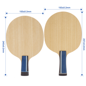 Plaque <span class=keywords><strong>de</strong></span> Base <span class=keywords><strong>de</strong></span> raquette <span class=keywords><strong>de</strong></span> <span class=keywords><strong>Tennis</strong></span> <span class=keywords><strong>de</strong></span> <span class=keywords><strong>Table</strong></span> <span class=keywords><strong>de</strong></span> Type commande à longue poignée, plinthe en bois pur à 7 couches - Product Image 2