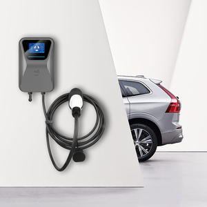 Nouvelle station <span class=keywords><strong>de</strong></span> <span class=keywords><strong>recharge</strong></span> pour véhicules électriques 11kW 22KW 16A 32A Type 2, <span class=keywords><strong>borne</strong></span> murale <span class=keywords><strong>AC</strong></span> pour <span class=keywords><strong>recharge</strong></span> domestique <span class=keywords><strong>de</strong></span> voitures électriques avec câble <span class=keywords><strong>de</strong></span> 5m - Product Image 5