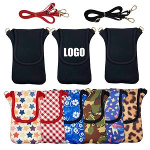 Étui portefeuille pour téléphone à suspendre au cou, mini sac bandoulière personnalisé, pochette pour téléphone portable, sacoche à bandoulière avec cordon, portefeuille bandoulière - Product Image 4