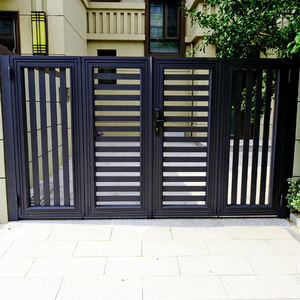 Modernes Automatisches Schiebetor aus Aluminiumlegierung Korrosionsbeständig Umweltfreundlich Langlebiges Design für Hotel- und Einkaufszentrum-Nutzung Doppeltore Nach Maß - Product Image 5