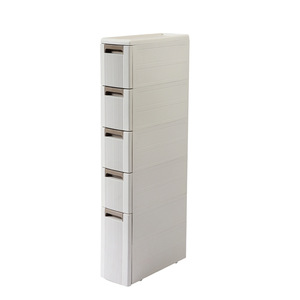 Hot Selling Space Saving Tool Boxes And Storage Drawers Plastic Chest Drawer Slim Storage Cabinet With Wheels