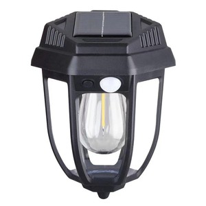 Lampe murale solaire d'extérieur à LED, lumière chaude, avec capteur de mouvement, s'allume automatiquement la nuit, diffuseur en polycarbonate, forme carrée - Product Image 5