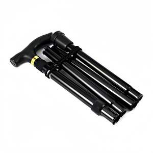 <span class=keywords><strong>Canne</strong></span> de marche pliable en 5 sections en alliage d'aluminium de qualité médicale, réglable, <span class=keywords><strong>pour</strong></span> personnes âgées, aide à la mobilité en voyage - Product Image 6